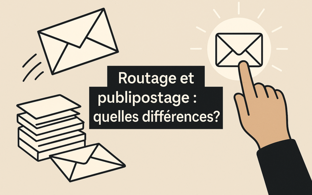 Routage et publipostage : quelles différences ?