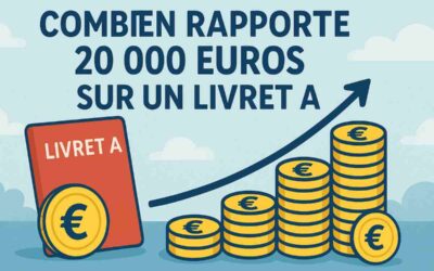 Combien rapporte 20 000 euros sur un livret A ?