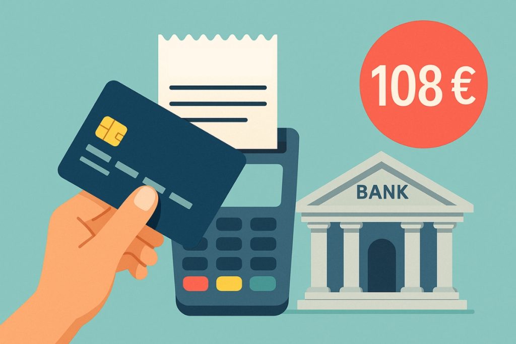 À quoi correspond le prélèvement bancaire de 108 euros