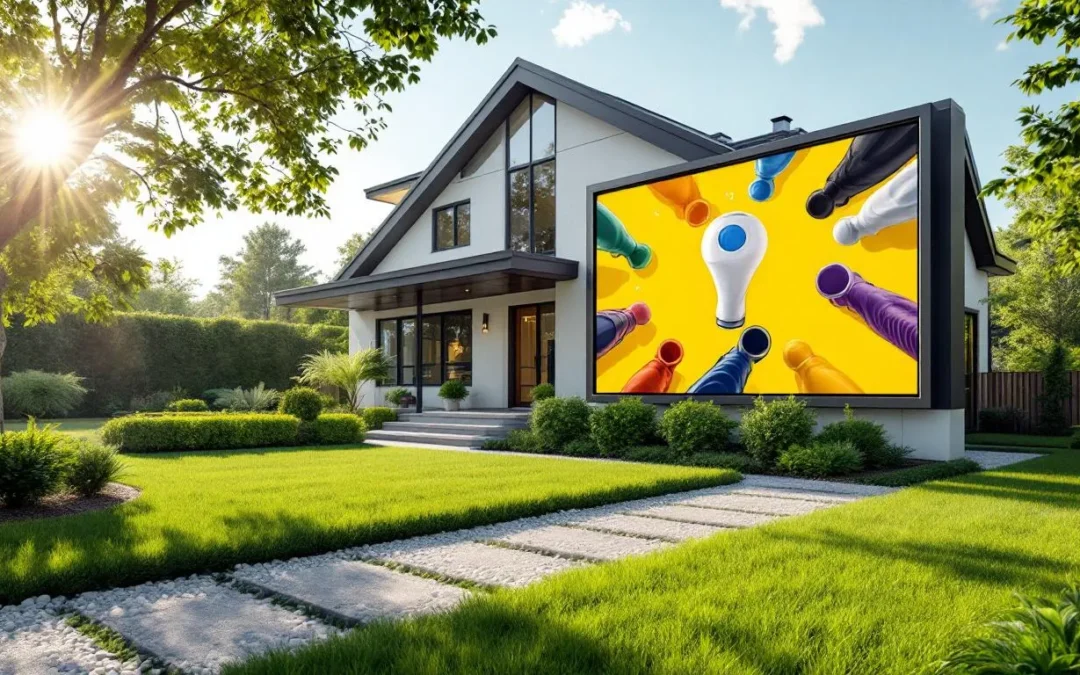 Combien peut rapporter un panneau publicitaire installé sur sa maison ?