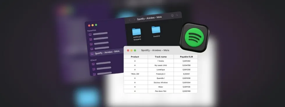 facteurs influencent les gains par écoute sur Spotify