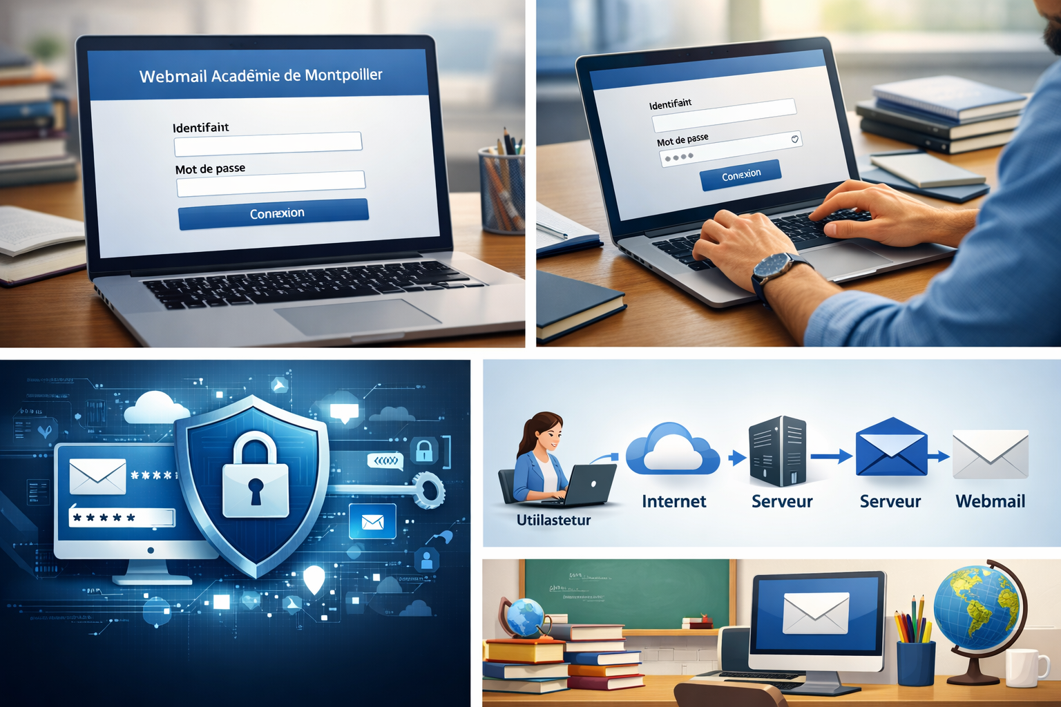 Comment accéder au webmail de l’académie de Montpellie1