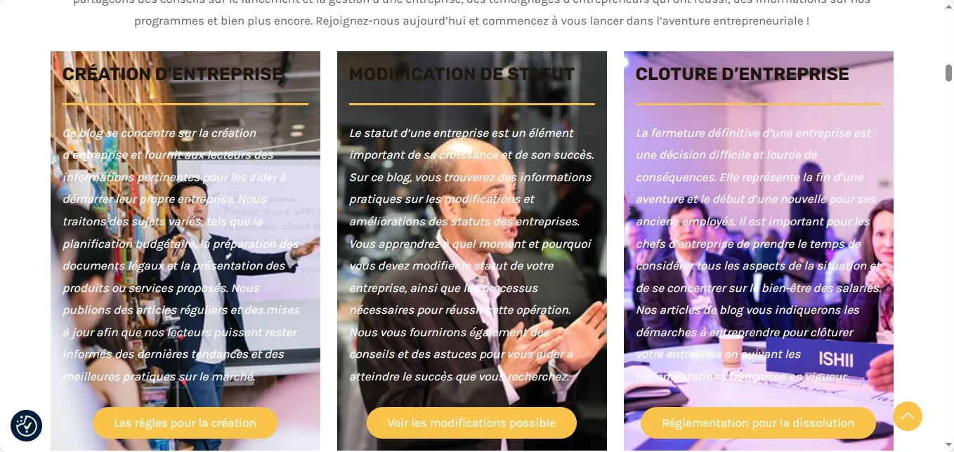 Avis sur creation-entreprise-france.com et ses services