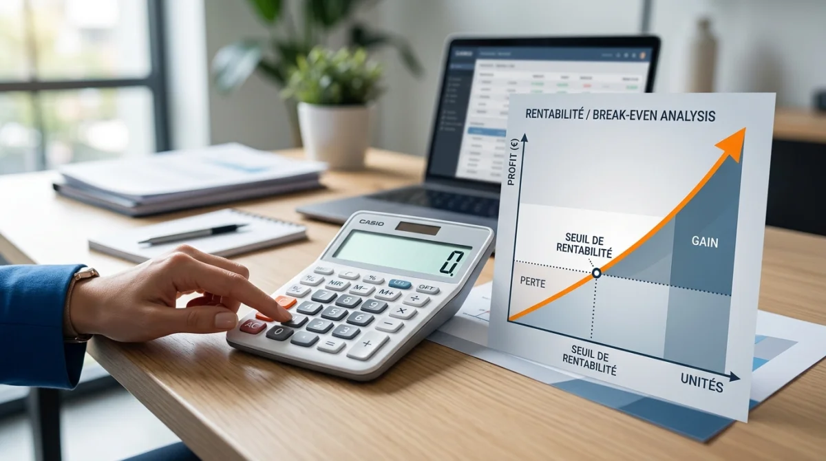 Calcul du seuil de rentabilité avec B2Btoday.com