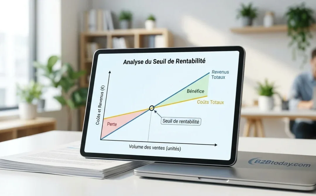 Calcul du seuil de rentabilité avec B2Btoday.com