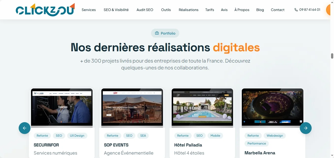Clickzou, une agence web à Albi à examiner calmement