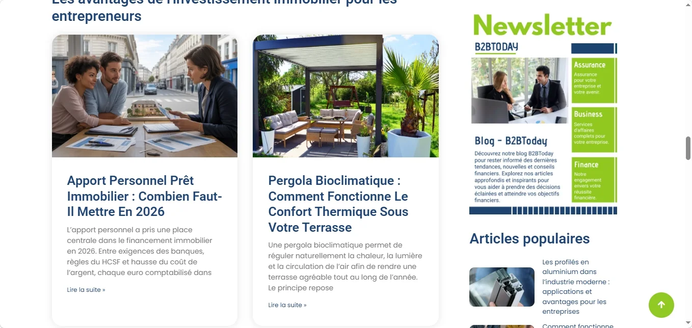 Comprendre la calculette du seuil de rentabilité de b2btoday.com