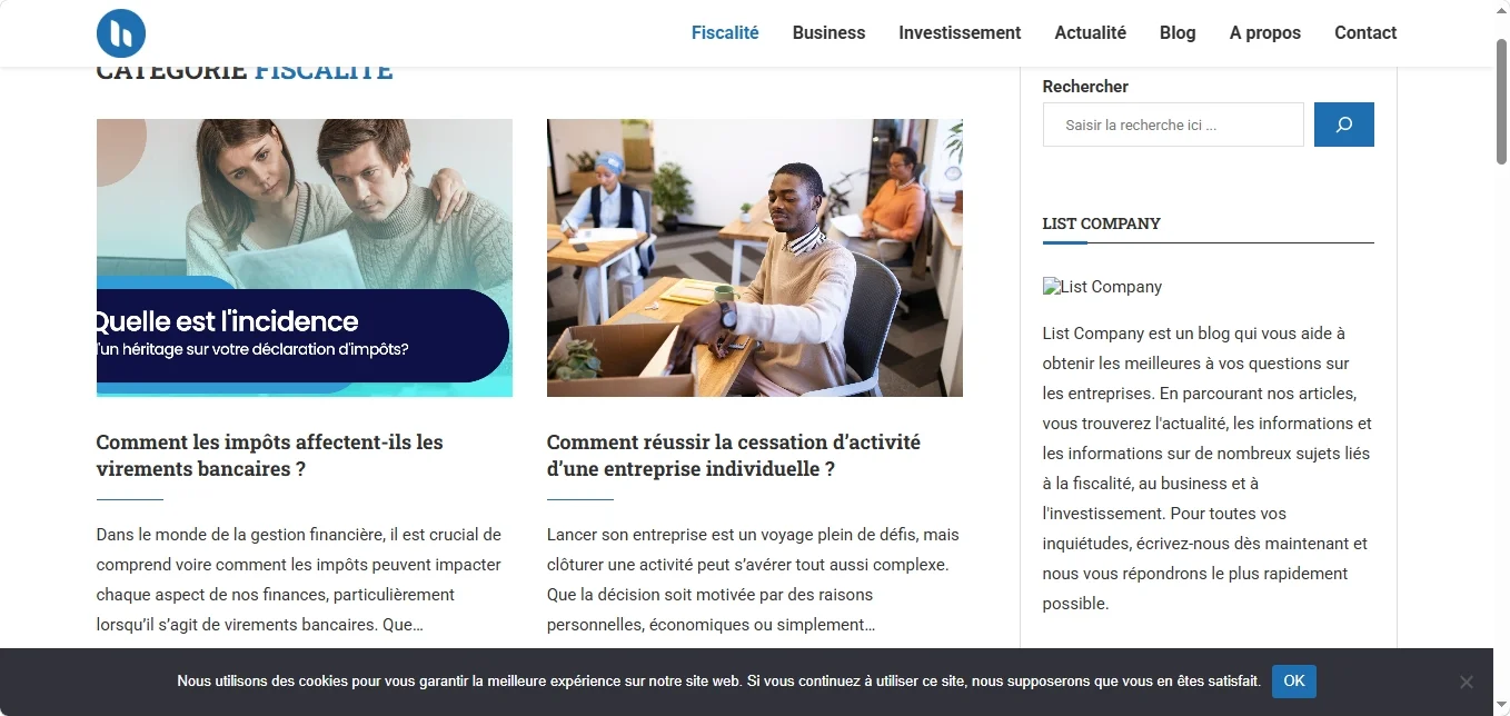 Comprendre le blog de list-company.com
