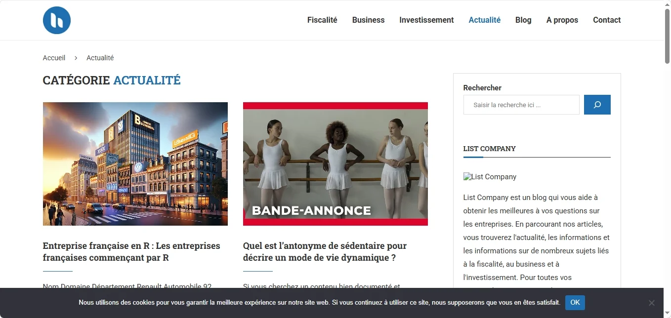Comprendre le blog de list-company.com