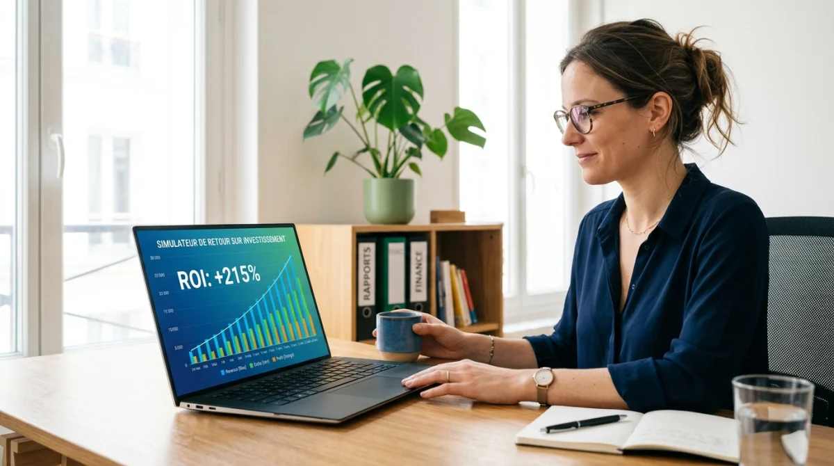 Comprendre le simulateur de retour sur investissement Rezoactif