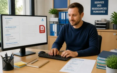 Lettre de démission dans la fonction publique territoriale