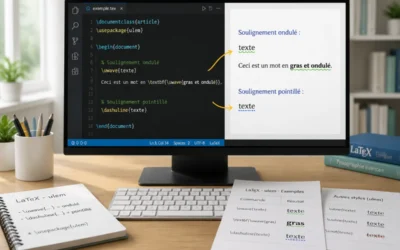 Comment souligner une partie de texte en LaTeX
